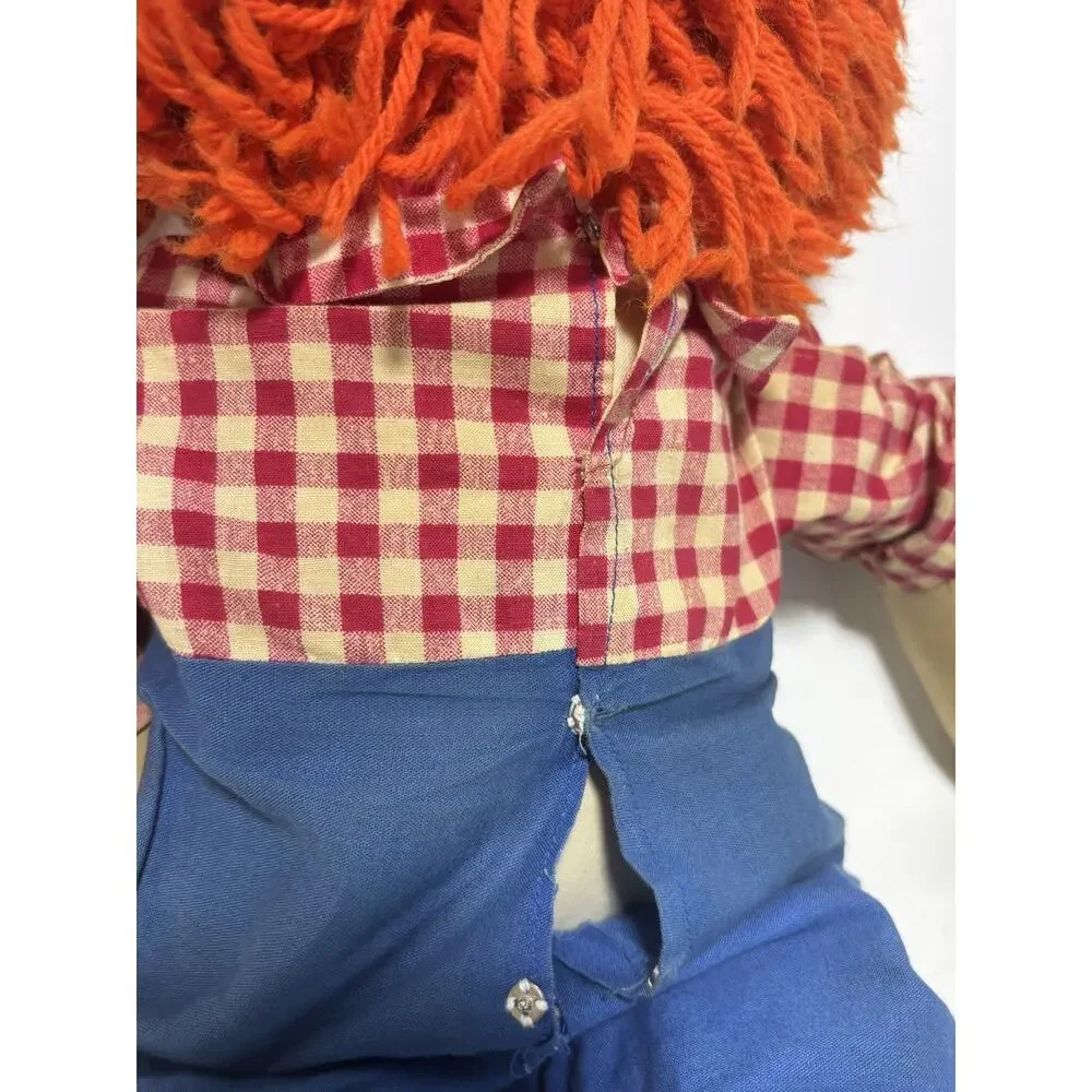 Vintage Raggedy Andy Style Cloth Doll 26